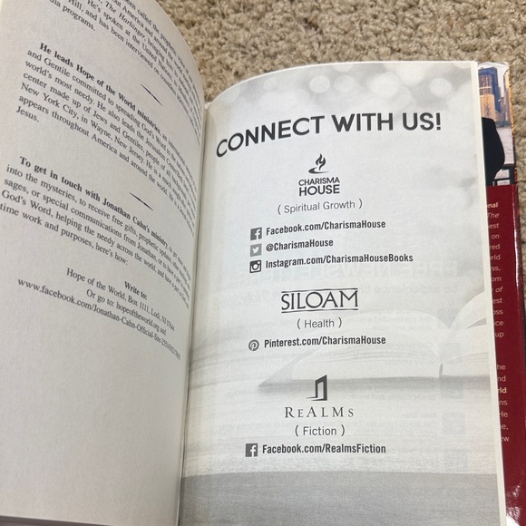 The Book of Mysteries by Jonathan Cahn- Multicolor Hardcover - Daily Devotional - Picture 5 of 7